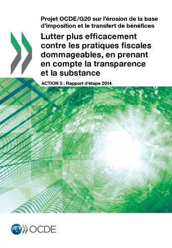 Projet Ocdeg20 Sur Lerosion De La Base D Imposition Et Le Transfert De Benefices Lutter Plus Efficacement Contre Les Pratiques Fiscales Do Oecd