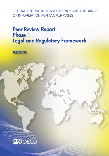 Kenya 2013 Phase 1 Legal And Regulatory Framework Oecd