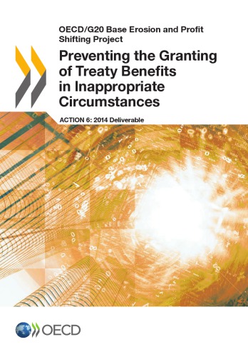 Preventing The Granting Of Treaty Benefits In Inappropriate Circumstances Oecd