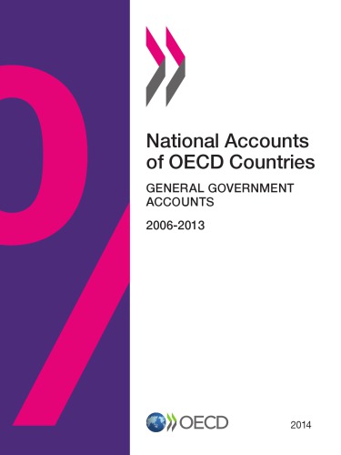 National Accounts Of Oecd Countries 2014 Oecd