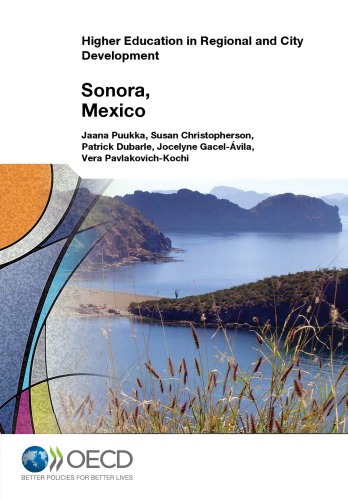 Higher Education In Regional And City Development Sonora Mexico 2013 Oecd