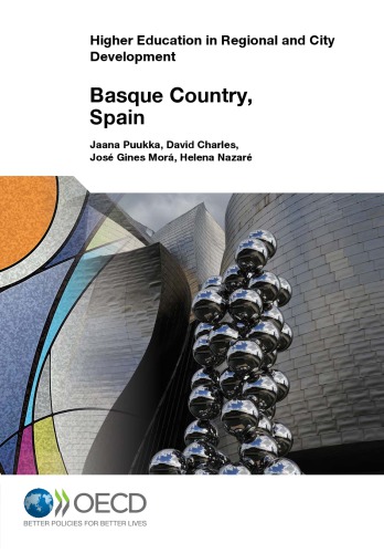 Higher Education In Regional And City Development Basque Country Spain 2013 Oecd