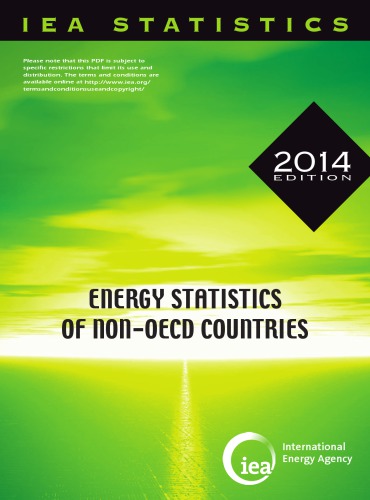 Energy Statistics Of Nonoecd Countries 2014 Edition Oecd
