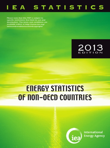 Energy Statistics Of Nonoecd Countries 2013 Oecd