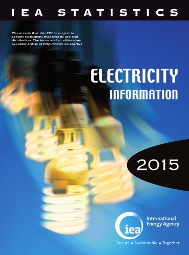 Electricity Information 2015 With 2014 Data Oecd