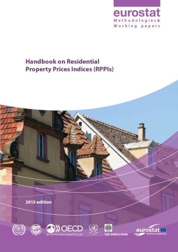 Handbook On Residential Property Prices Indices Rppis 2013 Ed Oecd