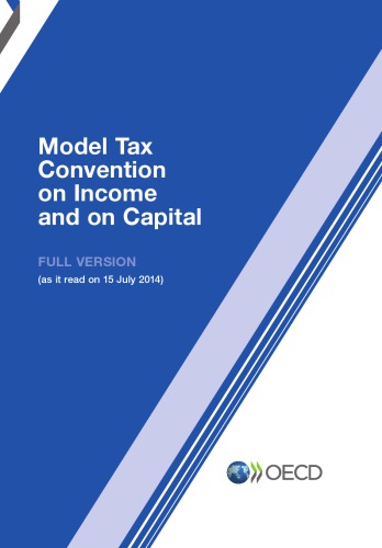 Model Tax Convention On Income And On Capital 2014 Full Version Oecd