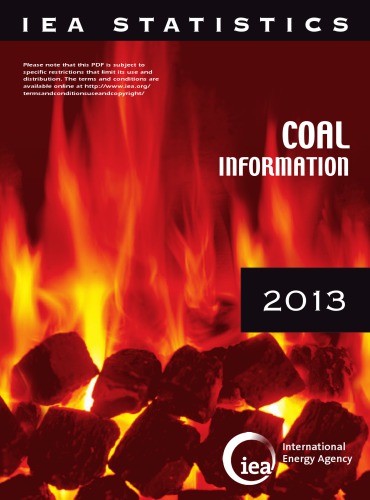 Coal Information 2013 With 2012 Data Oecd