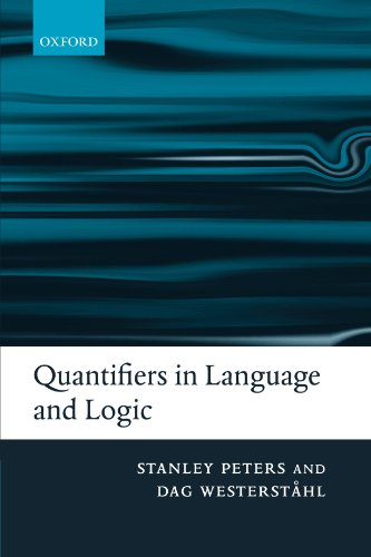 Quantifiers In Language And Logic 1st Edition Stanley Peters