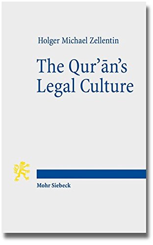 The Qurns Legal Culture The Didascalia Apostolorum As A Point Of Departure Holger Michael Zellentin