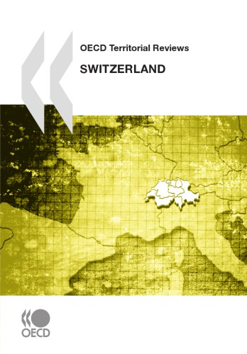 Oecd Territorial Reviews Switzerland Oecd