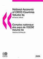National Accounts Of Oecd Countries 19962007 Comptes Nationaux Des Pays De Locde 19962007 Oecd