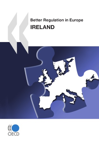 Better Regulation In Europe Ireland 2010 Oecd