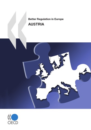 Better Regulation In Europe Austria Oecd