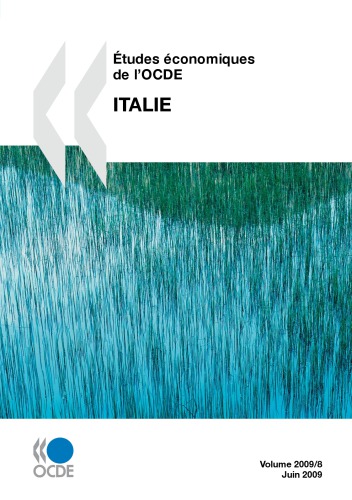 Etudes Economiques De Locde Italie 2009 Oecd