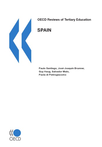 Oecd Reviews Of Tertiary Education Spain Oecd
