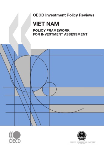 Vietnam 2009 Policy Framework For Investment Assessment Oecd
