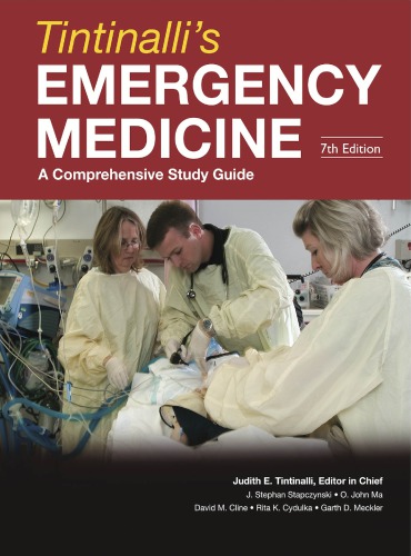 Tintinallis Emergency Medicine A Comprehensive Study Guide 7th Edition 7th Edition Judith Tintinalli