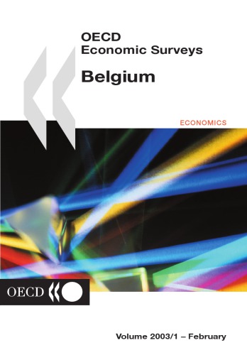 Oecd Economic Surveys Belgium Volume 2003 Issue 1 Oecd