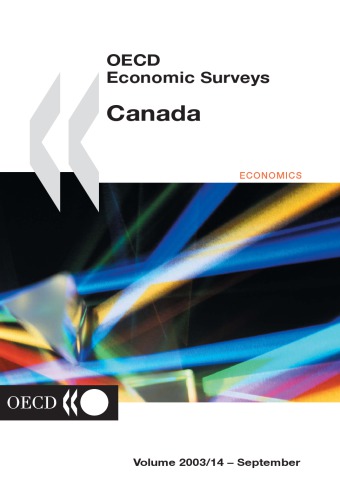 Oecd Economic Surveys Canada Volume 2003 Issue 14 Oecd