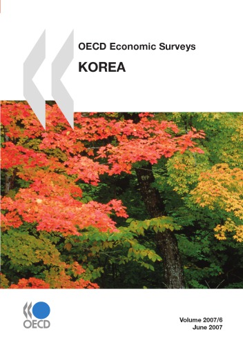 Oecd Economic Surveys Korea Volume 2007 Issue 6 Oecd