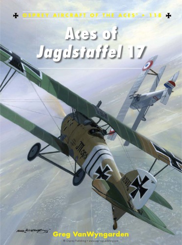 Aces Of Jagdstaffel 17 1st Edition Greg Vanwyngarden