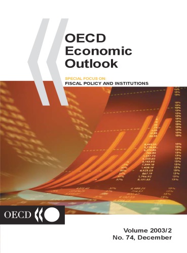 Economics Outlook 2003 Volume 74 Oecd