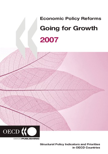Economic Policy Reforms Going For Growth Oecd