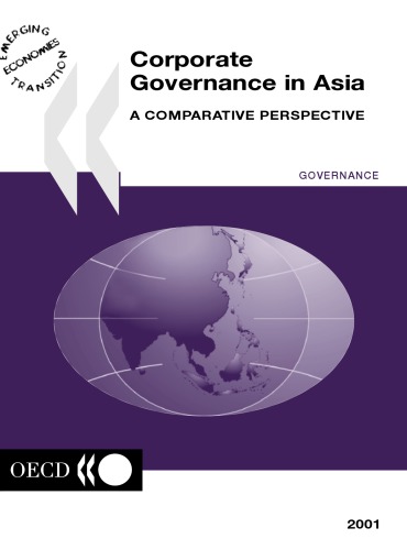 Corporate Governance In Asia A Comparative Perspective Oecd