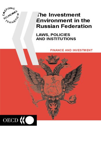 The Investment Environment In The Russian Federation Laws Policies And Institutions Oecd