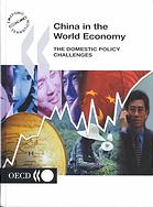 China In The World Economy The Domestic Policy Challenges Oecd