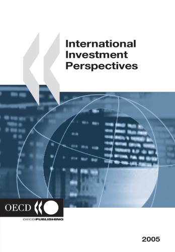 International Investment Perspectives 2005 Edition 2005 Ed Oecd