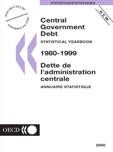 Central Government Debt Statistical Yearbook 19801999 2000 Ed Oecd