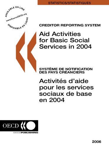 Creditor Reporting System Aid Activities For Basic Social Services In 2004 Oecd