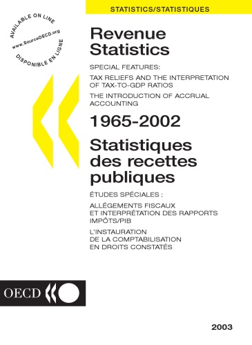 Revenue Statistics 19652002 Oecd