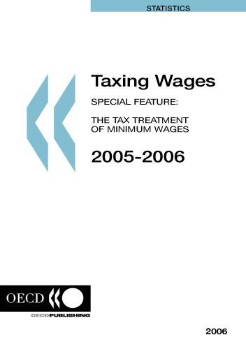 Special Feature The Tax Treatment Of Minimum Wages Oecd