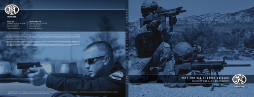 Fnh Usa 2011 Military And Law Enforcement Product Catalog Coll