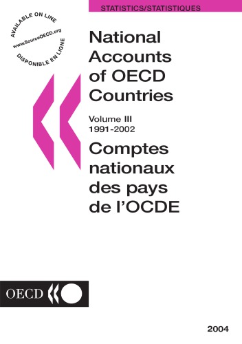 Financial Accounts Flows Comptes Financiers Flux 19912002 Oecd