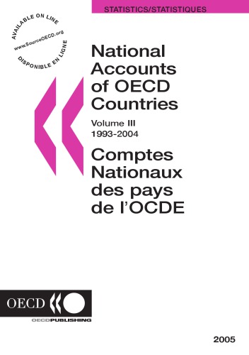 Financial Accounts Flows 19932004 Comptes Financiers Flux 19932004 Oecd