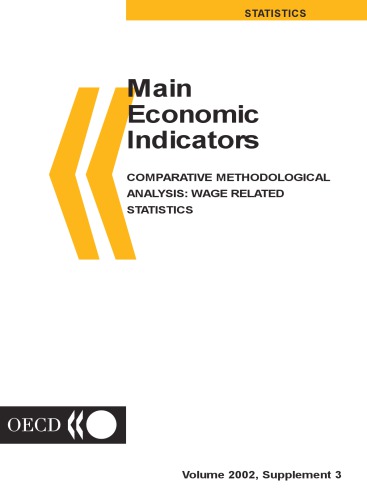 Main Economic Indicators Comparative Methodological Analysis Oecd