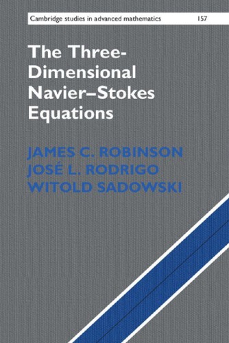 The Threedimensional Navierstokes Equations Classical Theory 1st Edition James C Robinson