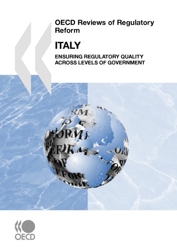 Italy Ensuring Regulatory Quality Across Levels Of Government Oecd
