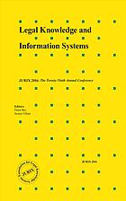 Legal Knowledge And Information Systems Jurix 2016 The Twentyninth Annual Conference Bex