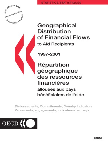 Geographical Distribution Of Financial Flows To Aid Recipients 1997 2003 Edition Oecd