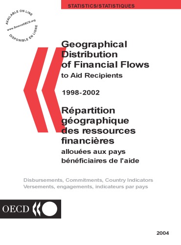 Geographical Distribution Of Financial Flows To Aid Recipients 19982002 2004 Edition Oecd
