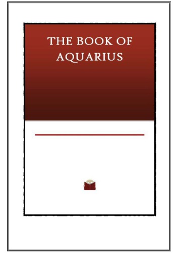 The Book Of Aquarius Anonymous