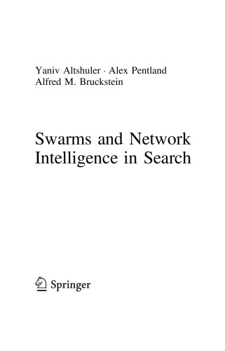Swarms And Network Intelligence In Search 1st Edition Yaniv Altshuler