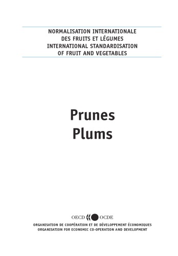 Plums Prunes Oecd