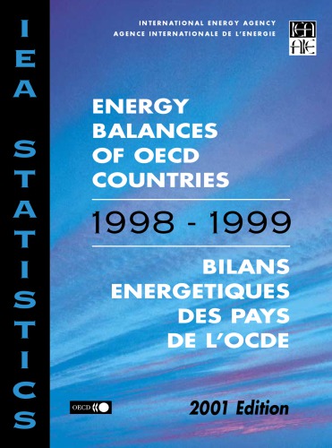Energy Balances Of Oecd Countries 2001 Oecd