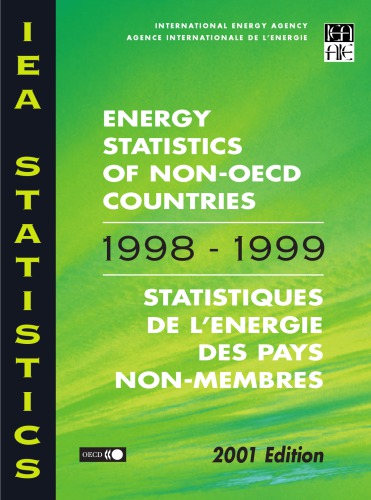 Energy Statistics Of Nonoecd Countries 2001 Oecd